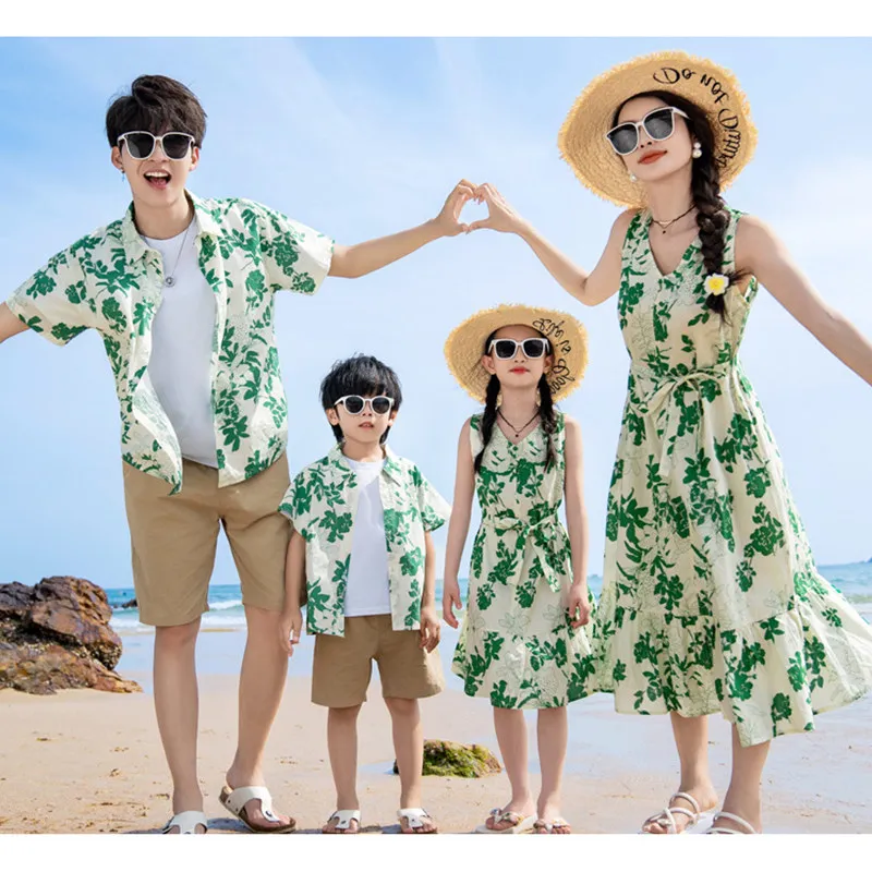 Plant Parent Clothing - Liburan resor terlihat orang tua pakaian