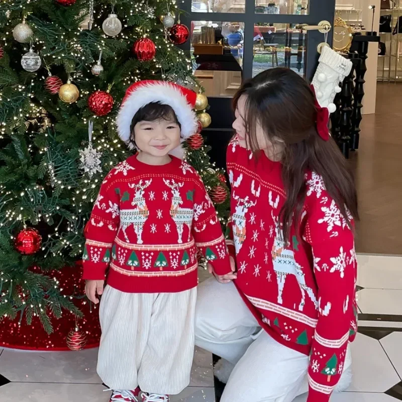Plant Parent Clothing - Sweter Pohon Rusa Natal Cocok untuk