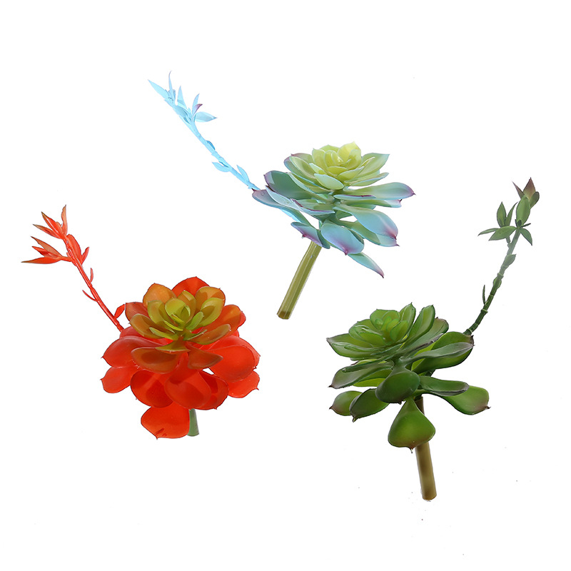Succulent Arrangement Mini - Wusmart Shi Lian tanaman sukulen buatan,