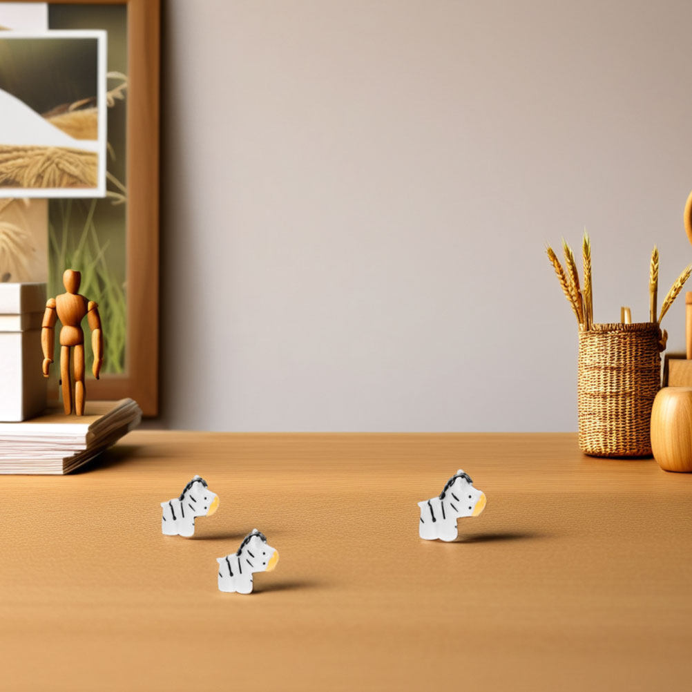 8Pcs Figur Hewan Resin Mini Ze - Succulent Arrangement Mini ulasan dan harga