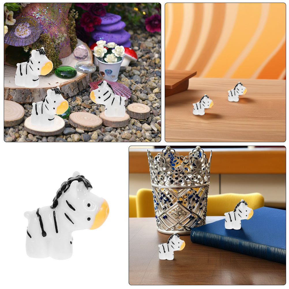 8Pcs Figur Hewan Resin Mini Ze - Succulent Arrangement Mini ulasan dan harga