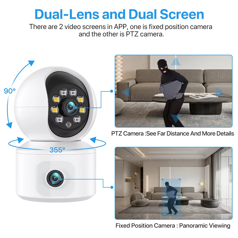 Kamera IP WiFi ICSEE 6MP Lensa - Eufy Camera E220 ulasan dan harga